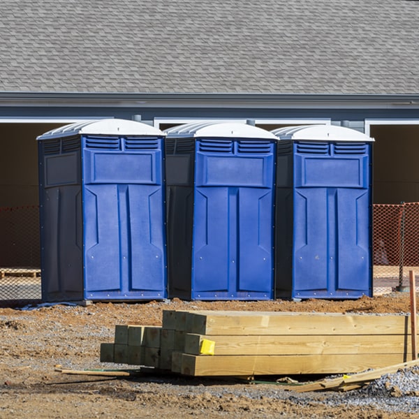 how can i report damages or issues with the portable toilets during my rental period in Lawrence Massachusetts